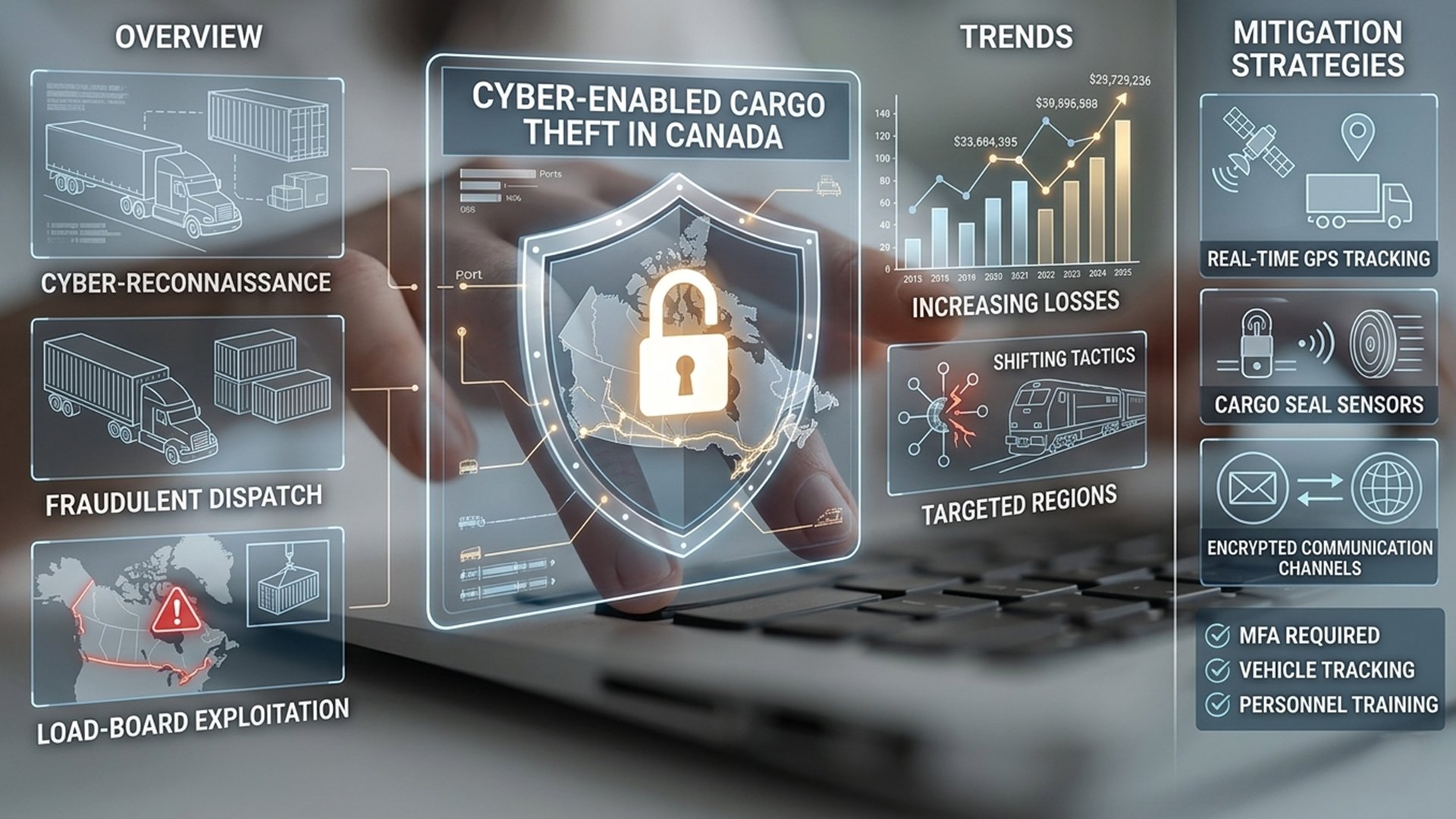 Cyber Enabled Cargo Thefts in Canada Overview Trends and Mitigation Strategies